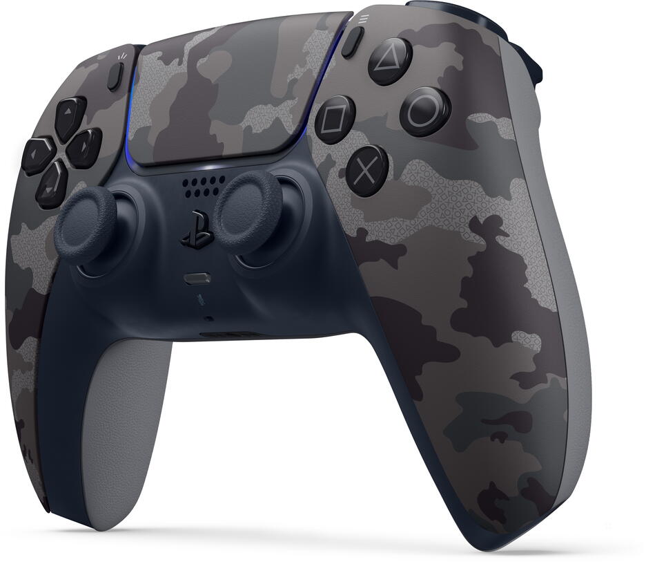 DUALSENSE GRAY CAMOUFLAGE PS5 WIRELESS CONTROLLER DUALSENSE GRAY CAMOUFLAGE PS5 WIRELESS CONTROLLER